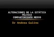 Dr Andrea Gulino ALTERACIONES DE LA ESTÁTICA PÉLVICA COMPARTIMIENTO MEDIO