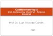 Prof Dr. Juan Ricardo Cortés 2015 Gastroenterología Sínd. De Isquemia Intestinal – Poliposis Intestinal
