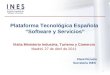 1 Plataforma Tecnológica Española “Software y Servicios” Visita Ministerio Industria, Turismo y Comercio Madrid, 27 de Abril de 2011 Clara Pezuela Secretaria