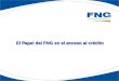 El Papel del FNG en el acceso al crédito. Contenido  Régimen y Accionistas  Objeto Social  Sistema Nacional de Garantías  Modalidades de Otorgamiento