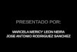 PRESENTADO POR: MARCELA MERICY LEON NEIRA JOSE ANTONIO RODRIGUEZ SANCHEZ