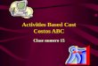 1 Activities Based Cost Costos ABC Clase numero 15