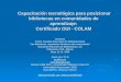 Capacitación tecnológica para posicionar bibliotecas en comunidades de aprendizaje: Certificado OUI - COLAM Ponencia XXXIX Jornadas Mexicanas de Biblioteconomía