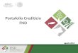 Agosto 2015 Portafolio Crediticio FND. Programa de Financiamiento para Empresas de Intermediación Financiera Categorías: Las EIF’s se clasifican en cuatro
