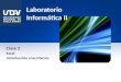 Laboratorio Informática II Clase 3 Excel Introducción a las Macros