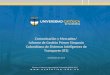 Comunicación y Mercadeo/ Informe de Gestión Primer Simposio Colombiano de Sistemas Inteligentes de Transporte (ITS) Septiembre de 2012