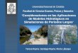 “ Consideraciones en las Aplicaciones de Modelos Hidrológicos en Simulaciones de Periodos Largos ” Universidad Nacional de Córdoba Facultad de Ciencias