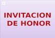 INVITACION DE HONOR Misa de Honras CARMEN LUISA ANTEZANA RIVERA DE OLIVA EN HONOR DE