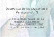 Desarrollo de las Mypes en el Perú usando TI I Convención Anual de la Pequeña y la Micro Empresa – CONAMYPE 2006 20 - 21 de Enero de 2006