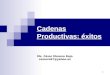 1 Cadenas Productivas: éxitos Ms. César Moreno Rojo cemoro67@yahoo.es