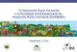 Septiembre 3, 2015 “El Desarrollo Rural Territorial y la Estrategia Centroamericana de Desarrollo Rural Territorial (ECADERT) JArzeJArze