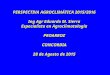 PERSPECTIVA AGROCLIMÁTICA 2015/2016 Ing Agr Eduardo M. Sierra Especialista en Agroclimatología PROARROZCONCORDIA 28 de Agosto de 2015