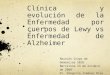 Clínica y evolución de la Enfermedad por cuerpos de Lewy vs Enfermedad de Alzheimer Reunión Grupo de Demencias SEGG Barcelona 23 de octubre de 2009 Dr