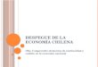D ESPEGUE DE LA ECONOMÍA CHILENA Obj.: Comprender elementos de continuidad y cambio en la economía nacional