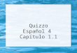 Quizzo Español 4 Capítulo 1.1. Vocabulario Necesita una__________con el número de teléfono y correo electrónico de su jefe previo (previous)