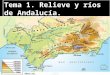 Tema 1. Relieve y ríos de Andalucía