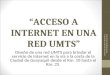 “ACCESO A INTERNET EN UNA RED UMTS”