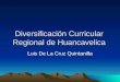 Diversificación Curricular Regional de Huancavelica