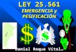 LEY 25.561 EMERGENCIA y PESIFICACIÓN
