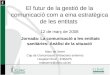 Marc de Semir Cap de Comunicació i Relacions externes Hospital Clínic - IDIBAPS