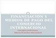 Conceptos preliminares : Sistema Financiero Internacional