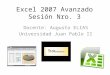 Excel 2007 Avanzado Sesión Nro. 3