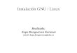 Instalación GNU / Linux