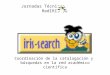 Coordinación de la catalogación y  búsquedas en la red académico científica