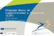 Programa Marco de Competitividad e Innovación  (CIP)