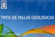Tipos DE FALLAS GEOLOGICAS