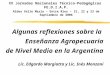 Algunas reflexiones sobre la  Enseñanza Agropecuaria de Nivel Medio en la Argentina