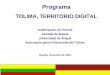 Programa TOLIMA, TERRITORIO DIGITAL