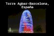 Torre Agbar-Barcelona, España