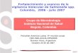 PulseNet América Latina  5 ta   reunión anual   CDC-INEI-ANLIS-OPS/OMS Buenos Aires, Argentina
