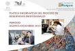 PLATICA  INFORMATIVA DEL PROCESO DE  RESIDENCIAS PROFESIONALES PERIODO AGOSTO-DICIEMBRE 2014