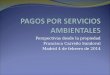PAGOS POR SERVICIOS AMBIENTALES