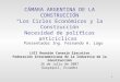 LVII Reunión Consejo Ejecutivo Federación Interamericana de la Industria de la Construcción