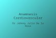 Anamnesis Cardiovascular