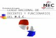 CENSO NACIONAL DE DOCENTES Y FUNCIONARIOS DEL  M.E.C