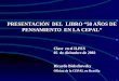 PRESENTACIÓN  DEL  LIBRO “50 AÑOS DE PENSAMIENTO  EN LA CEPAL”