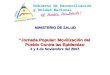 MINISTERIO DE SALUD “Jornada Popular: Movilización del  Pueblo Contra las Epidemias ”