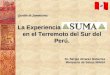 Gestión de Suministros: La Experiencia en el Terremoto del Sur del Perú 