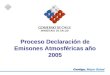 Proceso Declaración de Emisones Atmosféricas año 2005