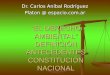 “EL DERECHO AMBIENTAL” DEFINICIÓN ANTECEDENTES CONSTITUCIÓN NACIONAL