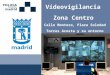 Vídeovigilancia  Zona Centro Calle Montera, Plaza Soledad Torres Acosta y su entorno