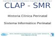 Historia Clínica Perinatal Sistema Informático Perinatal