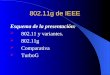 802.11g de IEEE