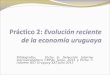 Práctico 2:  Evolución reciente de la economía uruguaya