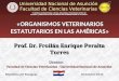 « Organismos veterinarios estatutarios en las Américas »