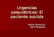 Urgencias psiquiátricas: El paciente suicida